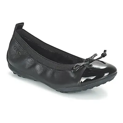 Geox J PIUMA BAL F girls's Children's Shoes (Pumps / Ballerinas) in Black