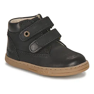 Kickers TACKEASY girls's Children's Mid Boots in Black