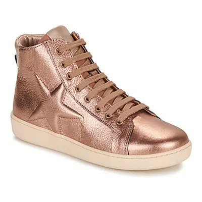 Bisgaard GAIA girls's Children's Shoes (High-top Trainers) in Pink