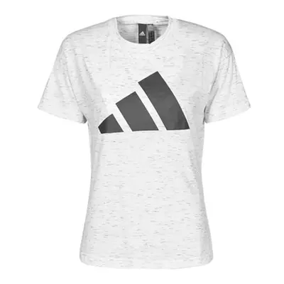 Adidas W WIN 2.0 TEE women's T shirt in White