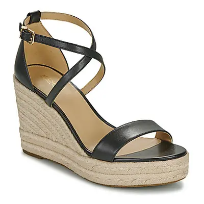 MICHAEL Michael Kors KAYLA WEDGE women's Sandals in Black