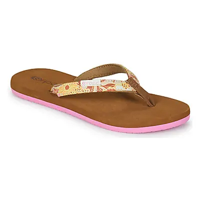 Rip Curl Freedom Mini girls's Children's Flip flops / Sandals in Pink