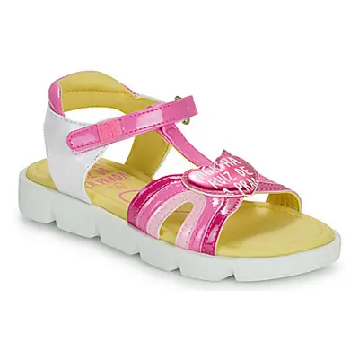 Agatha Ruiz de la Prada SANDALIA CORAZON girls's Children's Sandals in Pink