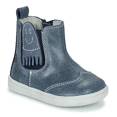 Citrouille et Compagnie LESKIMO boys's Children's Mid Boots in Blue