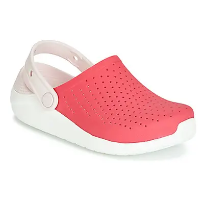 Crocs LITERIDE CLOG K girls's Children's Clogs (Shoes) in Red