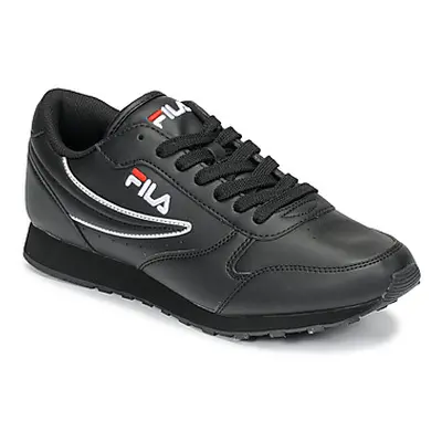 Fila ORBIT LOW men's Shoes (Trainers) in Black