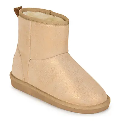 Les Tropéziennes par M Belarbi CHIMET women's Mid Boots in Beige