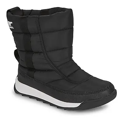 Sorel YOUTH WHITNEY II PUFFY MID WP girls's Children's Snow boots in Black