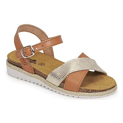 Citrouille et Compagnie GAUFRETTE girls's Children's Sandals in Brown