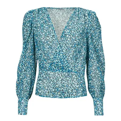 Morgan OLAGO women's Blouse in Blue