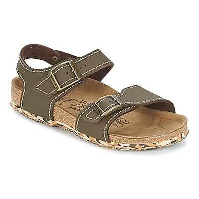 Birki's NEW YORK girls's Children's Sandals in Brown