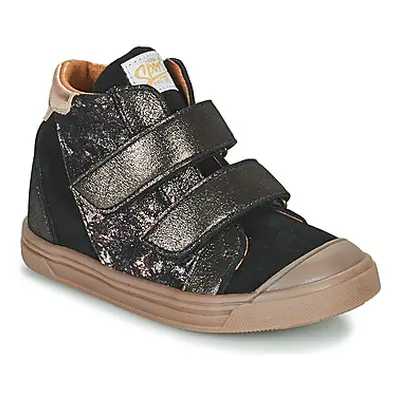 GBB SAFIA girls's Children's Shoes (High-top Trainers) in Black