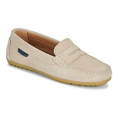 Pellet CADORNA women's Loafers / Casual Shoes in Beige