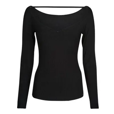 Guess LS LENA SWEATHEART SWTR women's Sweater in Black