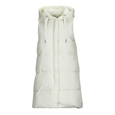 Only ONLASTA PUFFER WAISTCOAT CC OTW women's Jacket in Beige