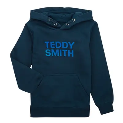 Teddy Smith SICLASS HOODY boys's Children's sweatshirt in Marine