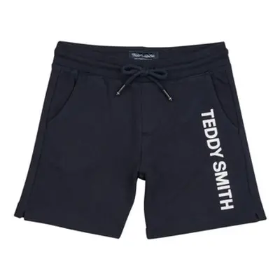 Teddy Smith S-MICKAEL JR boys's Children's shorts in Marine