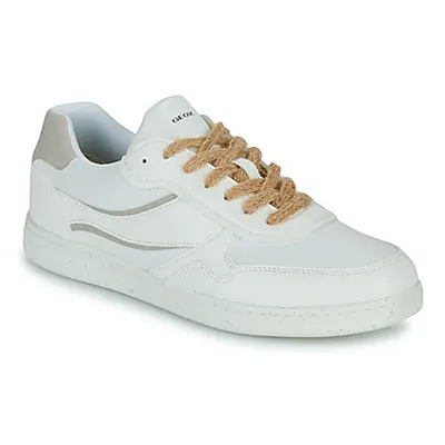 Geox U WARRENS men's Shoes (Trainers) in White