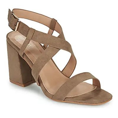 Spot on F12011-MF women's Sandals in Brown