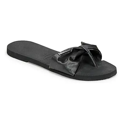 Havaianas YOU ST TROPEZ LUSH women's Flip flops / Sandals (Shoes) in Black