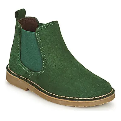 Citrouille et Compagnie HOVETTE boys's Children's Mid Boots in Green