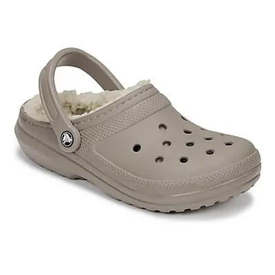 Crocs CLASSIC LINED CLOG men's Clogs (Shoes) in Beige