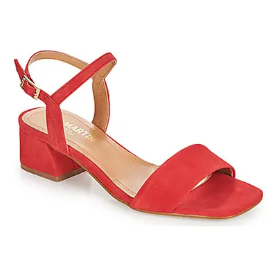 JB Martin 1VALSER women's Sandals in Red