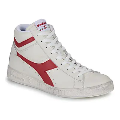 Diadora GAME L HIGH WAXED women's Shoes (High-top Trainers) in White