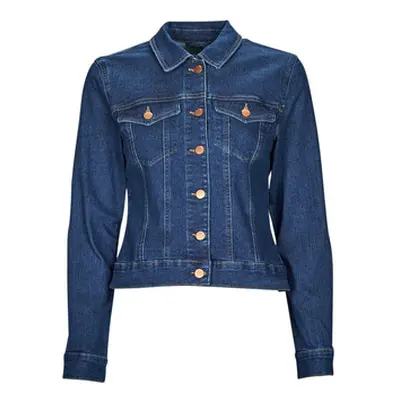 JDY JDYREMI SHORT LS JACKET women's Denim jacket in Blue