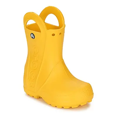 Crocs HANDLE IT RAIN BOOT KIDS boys's Children's Wellington Boots in Yellow