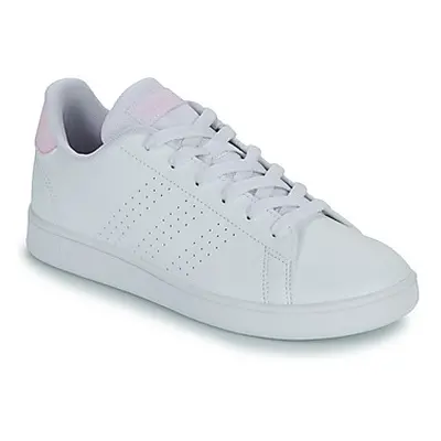 Adidas ADVANTAGE K girls's Children's Shoes (Trainers) in White