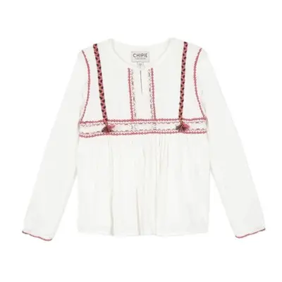 Chipie 8R12014-19 girls's Children's Blouse in White