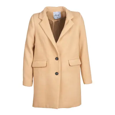 Betty London JRUDON women's Coat in Beige