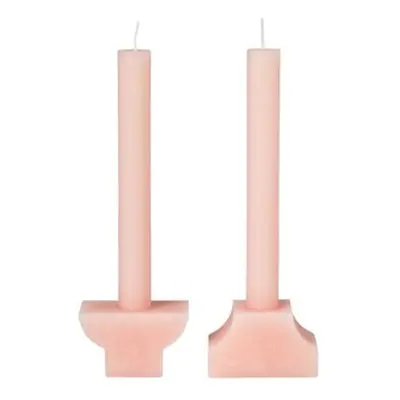 Broste Copenhagen PILAS X2 's Candles, diffusers in Pink