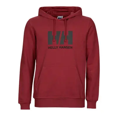 Helly Hansen W HH LOGO HOODIE men's Sweatshirt in Red