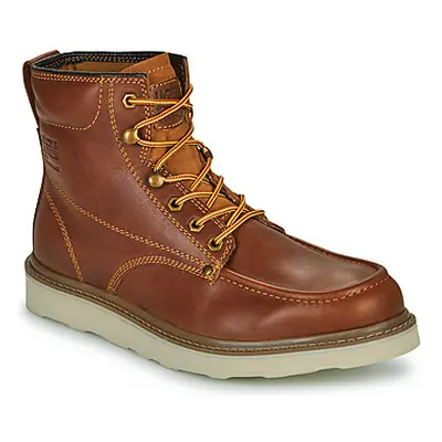 Jack & Jones JFWALDGATE MOC LEATHER BOOT men's Mid Boots in Brown