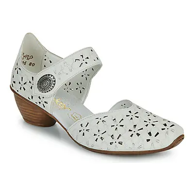 Rieker ALABAMA women's Court Shoes in White