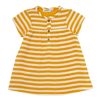 Noukie's YOUNES girls's Children's dress in Yellow