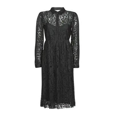 Cream ALICIA DRESS women's Dress in Black