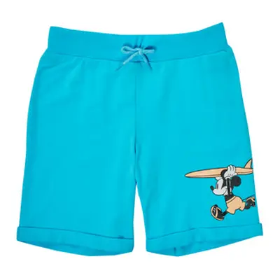 Name it NMMMICKEY MUSE boys's Children's shorts in Blue