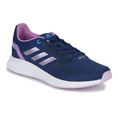 Adidas RUNFALCON 2.0 K girls's Children's Sports Trainers in Blue