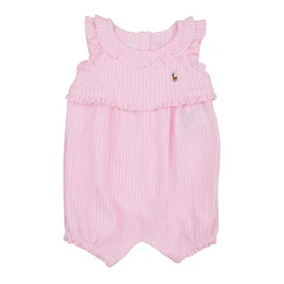 Polo Ralph Lauren YDOXMSHBBL-ONE PIECE-SHORTALL girls's Children's Jumpsuit in Pink