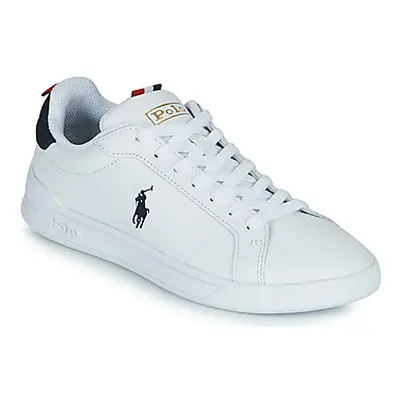 Polo Ralph Lauren HRT CT II-SNEAKERS-LOW TOP LACE men's Shoes (Trainers) in White