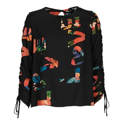 Desigual GRAPHIC LOVE women's Blouse in Black