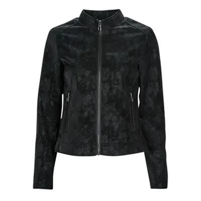 Desigual CHAQ_DETROIT women's Leather jacket in Black