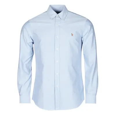 Polo Ralph Lauren LORENZ men's Long sleeved Shirt in Blue