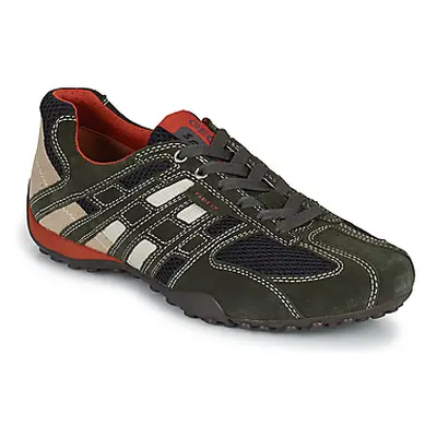 Geox SNAKE men's Shoes (Trainers) in Grey