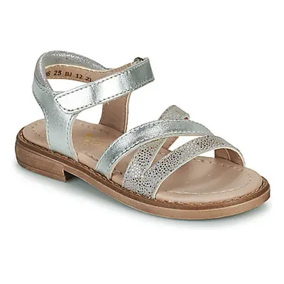 Aster TESSIA girls's Children's Sandals in Silver