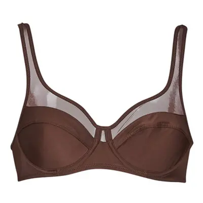 DIM GENEROUS CLASSIC women's Underwire bras in Brown