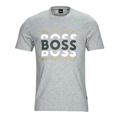 BOSS TIBURT 414 men's T shirt in Grey